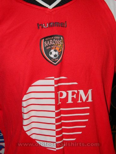 Ocean City Nor\'easters Home football shirt (unknown year)
