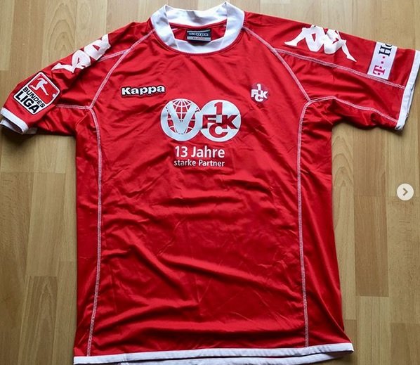 MAILLOT FOOTBALL VINTAGE FC Kaiserslautern extérieur 1999-2000 EUR 85,00 - FR