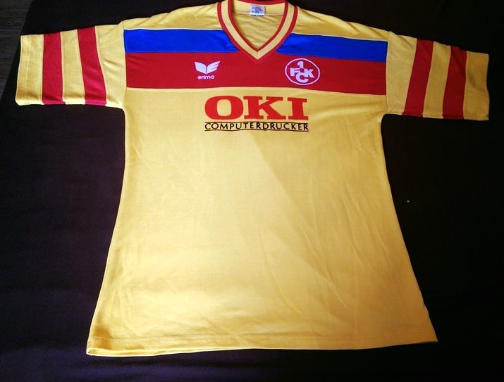 6 echarpes club de foot retro années 1990 - FR