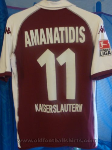 1. FC Kaiserslautern Home football shirt 2004 - 2005