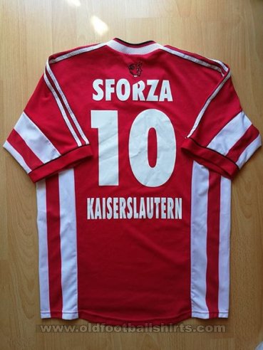 1. FC Kaiserslautern Home Camiseta de Fútbol 1998 - 1999