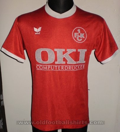 1. FC Kaiserslautern Home football shirt 1990 - 1991