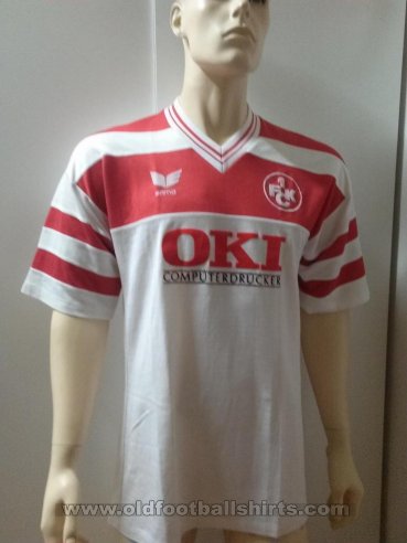 1. FC Kaiserslautern Away football shirt 1989 - 1990