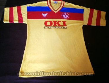 1. FC Kaiserslautern Third football shirt 1989 - 1990