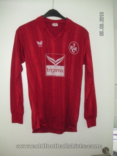 1. FC Kaiserslautern Home football shirt 1987 - 1988