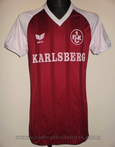 1. FC Kaiserslautern Home football shirt 1985 - 1986