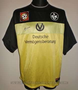 1. FC Kaiserslautern Goalkeeper football shirt 1999 - 2000