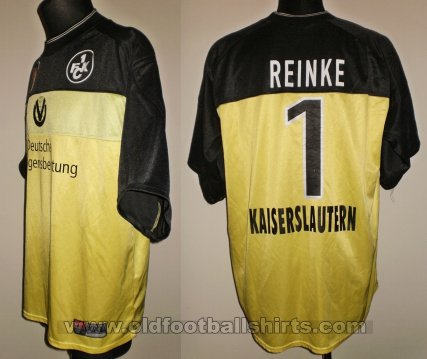 1. FC Kaiserslautern Goalkeeper football shirt 1999 - 2000
