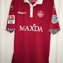 1. FC Kaiserslautern Home football shirt 2015 - 2016 sponsored by Maxda