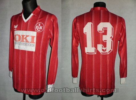 1. FC Kaiserslautern Home football shirt 1989