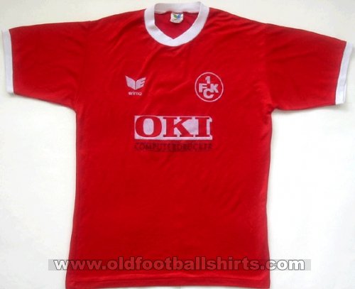 1. FC Kaiserslautern Home football shirt 1989 - 1990