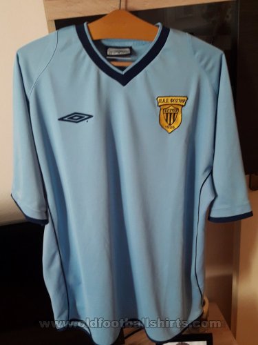 Fostiras F.C. Special football shirt 2002 - 2003