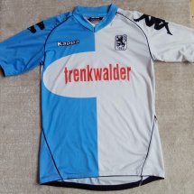 1860 Munich Home football shirt 2007 - 2008 sponsored by Trenkwalder