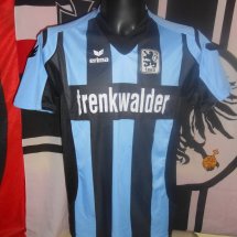 1860 Munich Away football shirt 2008 - 2009 sponsored by Trenkwalder