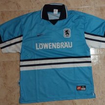 1860 Munich Home football shirt 1997 - 1998 sponsored by Löwenbräu