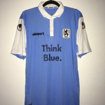 1860 Munich Home football shirt 2014 - 2015 sponsored by Think Blue