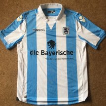 1860 Munich Home football shirt 2016 - 2017 sponsored by die Bayerische