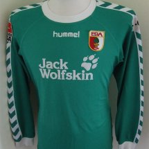 Augsburg Home football shirt 2006 - 2007 sponsored by Jack Wolfskin