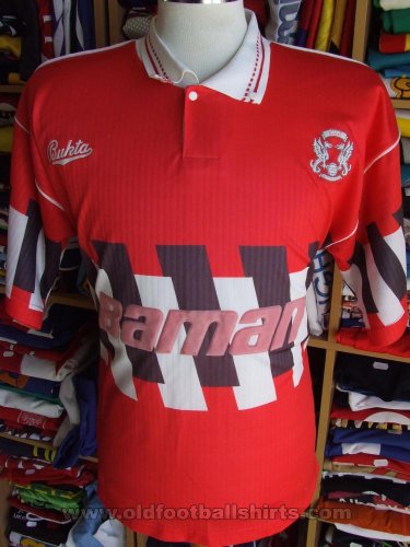 Leyton Orient Home φανέλα ποδόσφαιρου 1990 - 1992