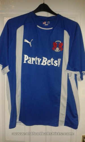 Leyton Orient Μακριά φανέλα ποδόσφαιρου 2007 - 2008