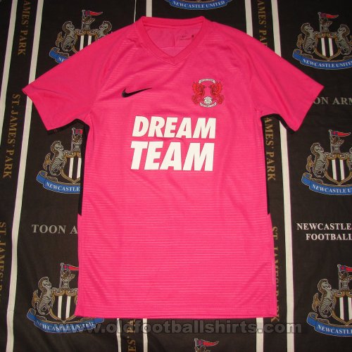 Leyton Orient Terceira camisa de futebol 2018 - 2019