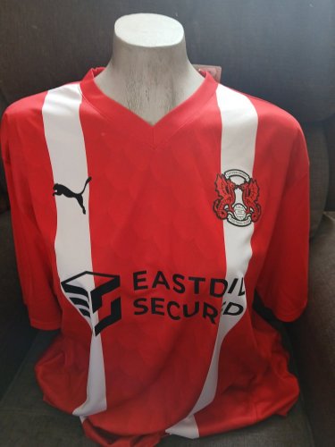 Leyton Orient Home חולצת כדורגל 2024 - 2025