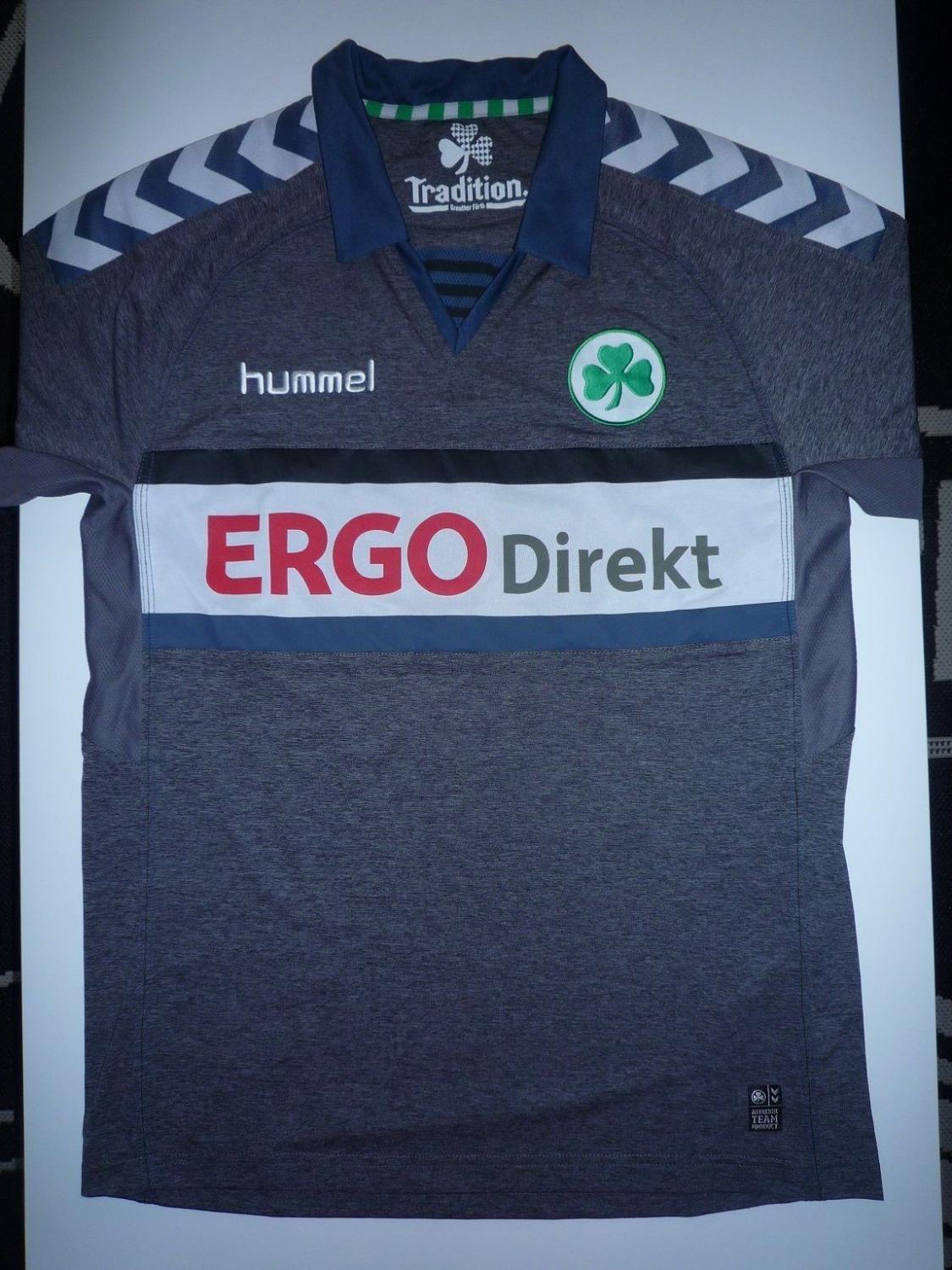 Maillot Hummel Home Greuther Furth 2013/14 – Taille M – Longues Manches – #16
