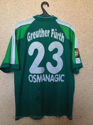 Greuther Furth Home football shirt 1997 - 1998
