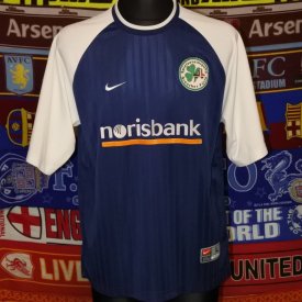 Greuther Furth Third football shirt 2001 - 2002 sponsored by Norisbank