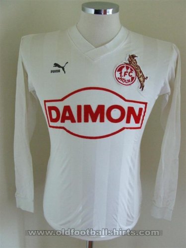 1. FC Koln Home football shirt 1985 - 1988