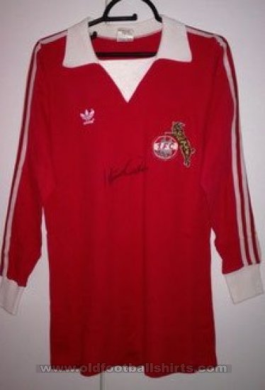 1. FC Koln Home football shirt 1977 - 1978