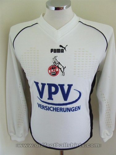 1. FC Koln Goalkeeper football shirt 2001 - 2002