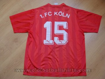 1. FC Koln Away football shirt 1988 - 1990