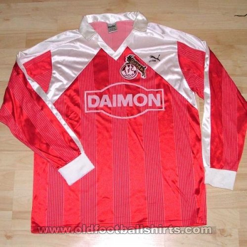 1. FC Koln Home football shirt 1989 - 1990
