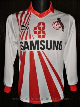 1. FC Koln Home football shirt 1990 - 1991