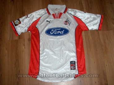 1. FC Koln Home football shirt 1998 - 1999