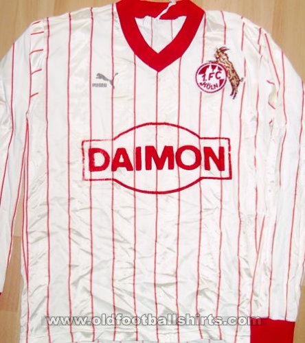 1. FC Koln Home football shirt 1985 - 1986