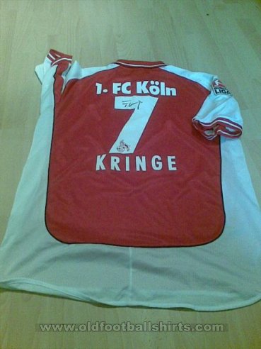 1. FC Koln Home football shirt 2002 - 2003