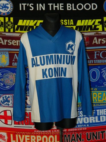Górnik Konin Home football shirt 1997 - 1999