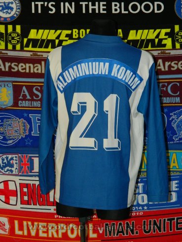 Górnik Konin Home football shirt 1997 - 1999