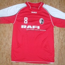 Freiburg Home football shirt 2008 - ? sponsored by RAFI
