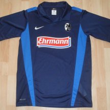 Freiburg Home football shirt 2010 - 2011 sponsored by Ehrmann