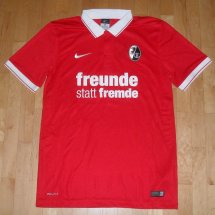 Freiburg Goalkeeper football shirt 2015 - ? sponsored by Freunde Statt Fremde