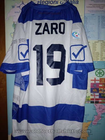 Pro Patria 1919 Home football shirt 2018 - 2019