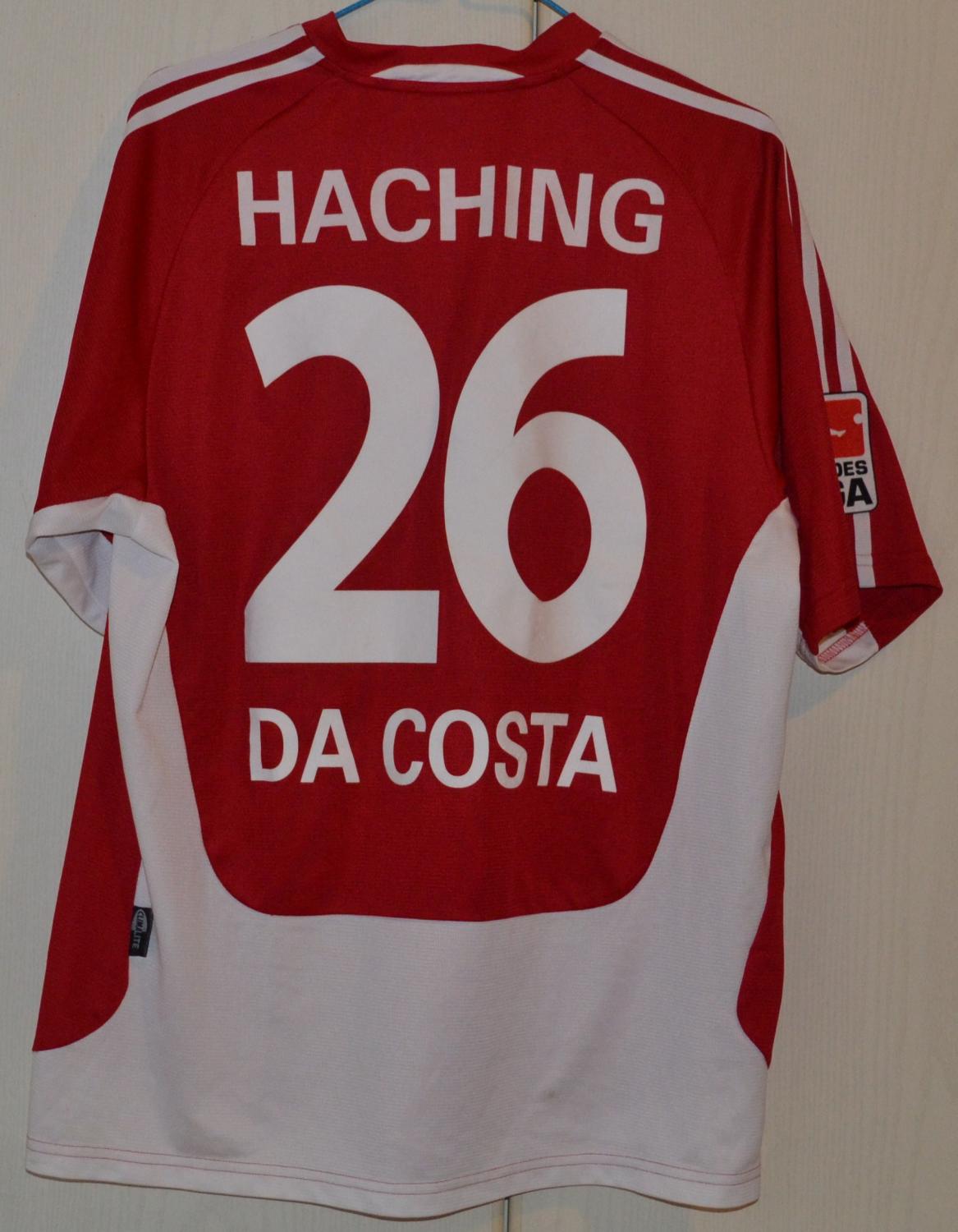 SpVgg Unterhaching Special football shirt 1995 - 1996. Sponsored by Löwenbräu