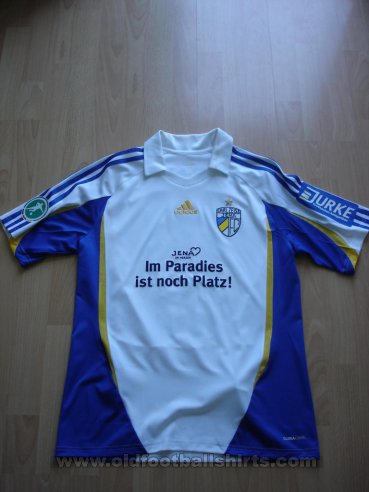 Carl Zeiss Jena Home Fußball-Trikots 2009 - 2010