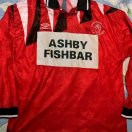 Ashby Ivanhoe football shirt 1987 - 1988