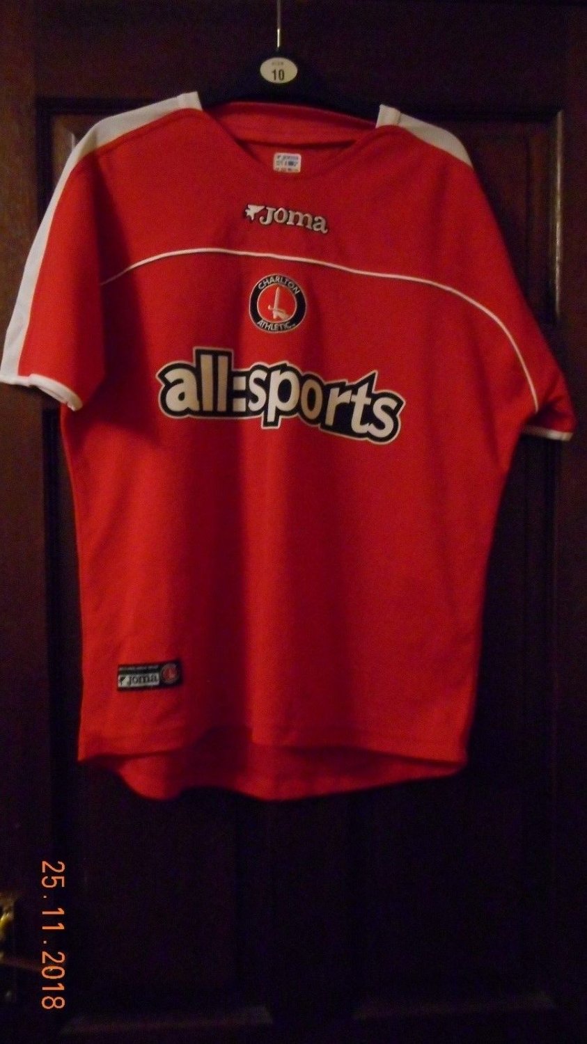 Maillot Domicile Charlton Athletic 2002-2003 Le Coq Sportif - Occasion, Taille Rouge, Bon état Avec Pulls