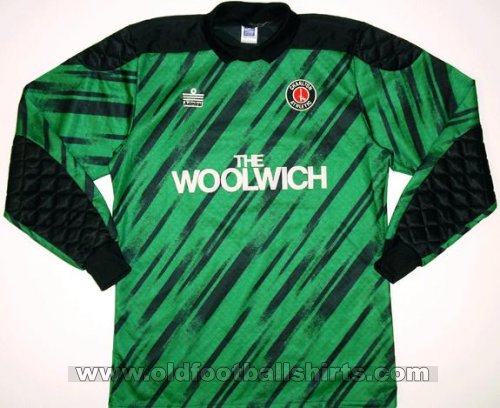 Charlton Athletic שוער חולצת כדורגל 1990 - 1991
