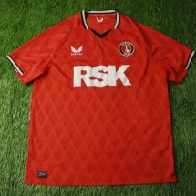 Charlton Athletic Home football shirt 2022 - 2023 sponsored by RSK